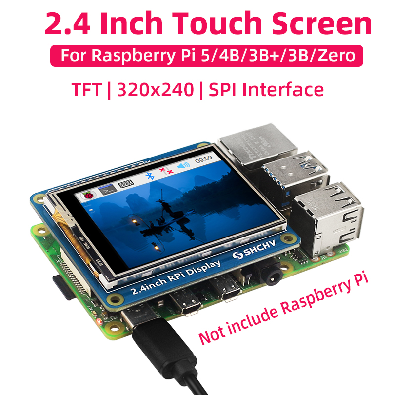 Turing Pi 2 - SHCHV 2,4 Zoll Touchscreen für Raspberry