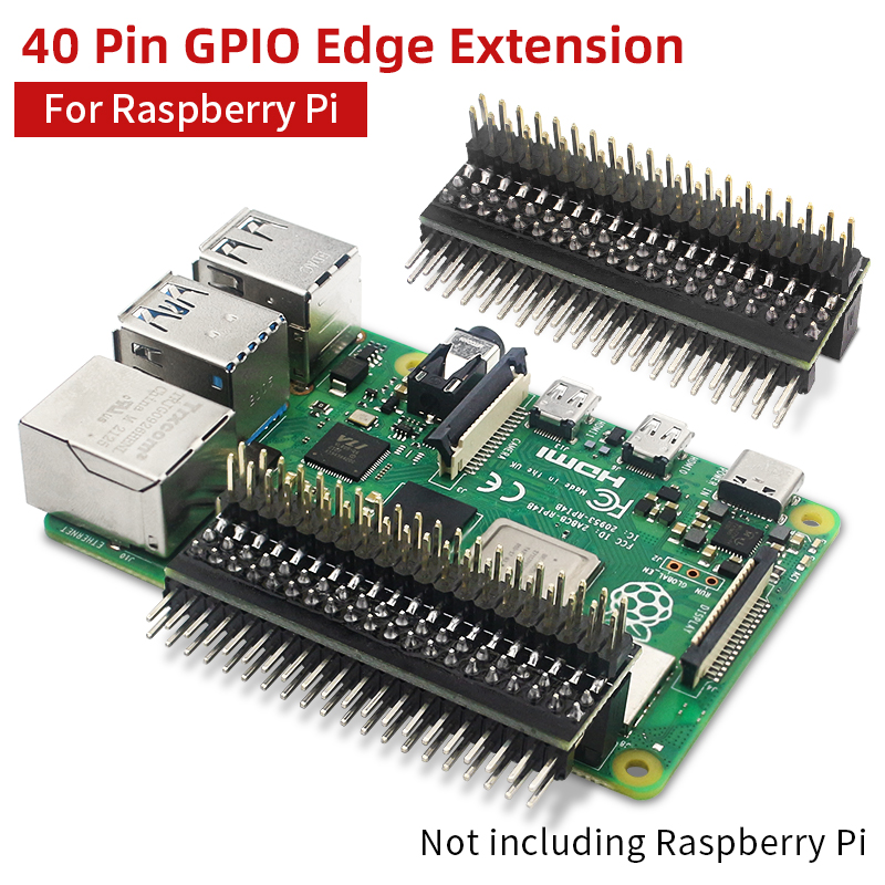 Turing Pi 2 - Raspberry Pi 40-poliger GPIO-Verlängerungsheader, zweireihig, rechtwinkliger