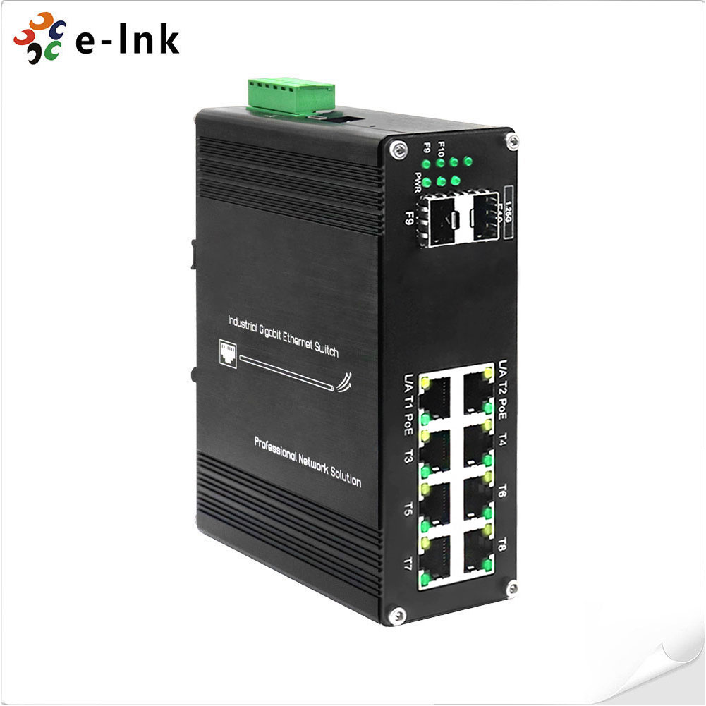 Industriell verwalteter 8-Port – Managed Gigabit Poe Switch 8 Port 802.3At Bewertung und Preis