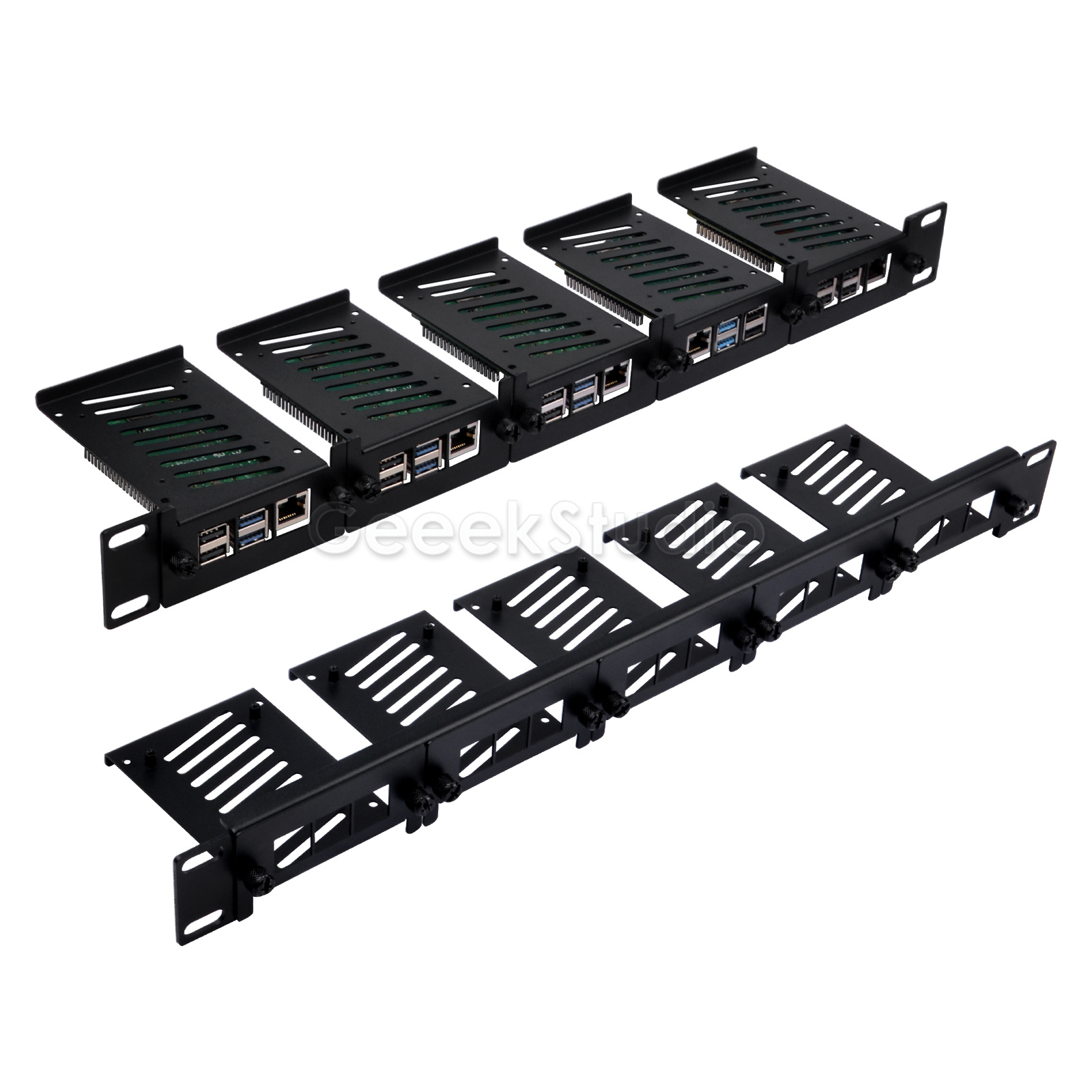 1U-Rackmontage für Raspberry P – Deskpi Super6C Bewertung und Preis