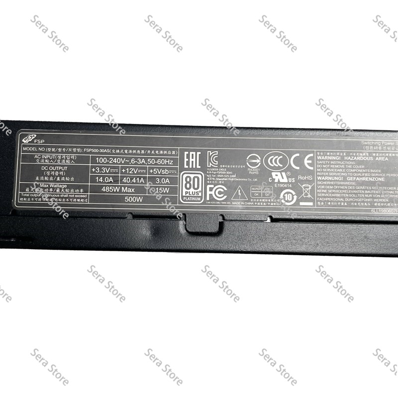 500W Flex ATX Netzteil 80 PLUS – Atx Power Supply 1U Flex 500W Bewertung und Preis